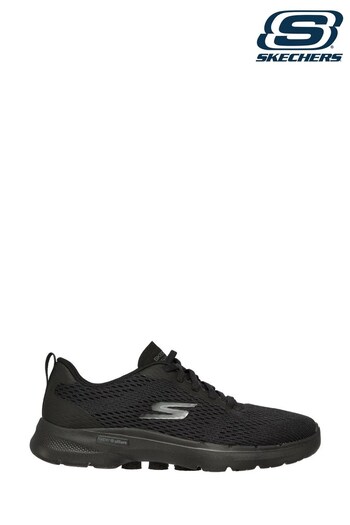 Skechers Black GO Walk 6 Bold Vision Womens Trainers (A67038) | £74