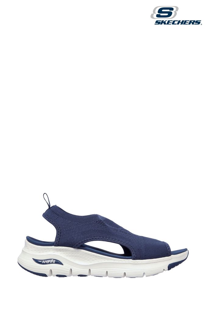 Skechers peep shop toe flats