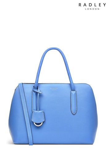 Radley London Medium Blue Liverpool Street 2.0 Ziptop Multiway Bag (A67300) | £259