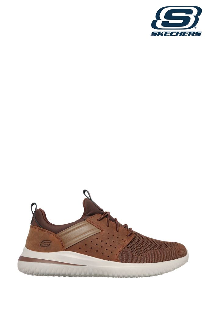 Skechers shorts sales mens brown