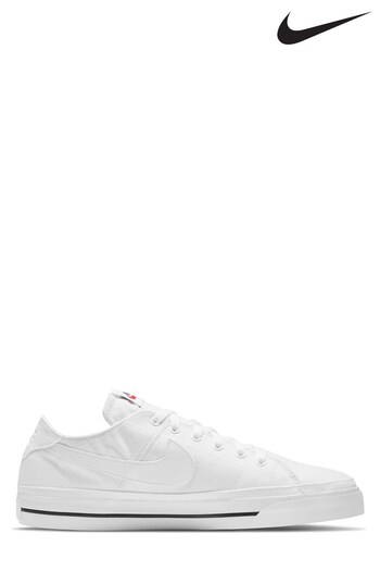 Nike White Court Legacy Canvas Trainers (A68143) | £65