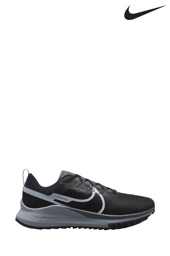 Nike Black React Pegasus Trail 4 Running Trainers (A68189) | £130
