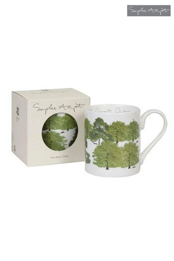 Sophie Allport White Hedgehogs & Trees Standard Mug (A68449) | £14