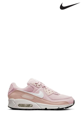 Nike Pink Air Max 90 Trainers (A69336) | £145