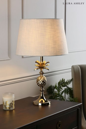 Laura Ashley Gold Penelope Pineapple Table Lamp Base (A70095) | £80