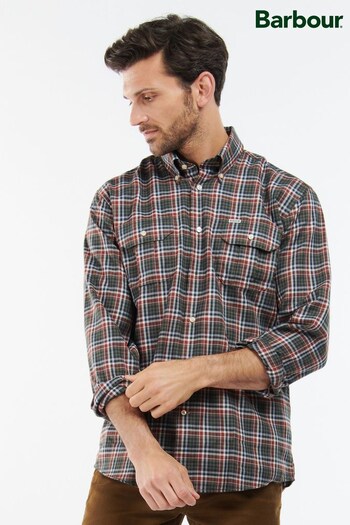 Barbour® Green Eastwood Thermo Weave Shirt (A70154) | £75