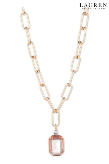 Lauren Ralph Lauren Gold Chain Pendant Necklace (A70461) | £85