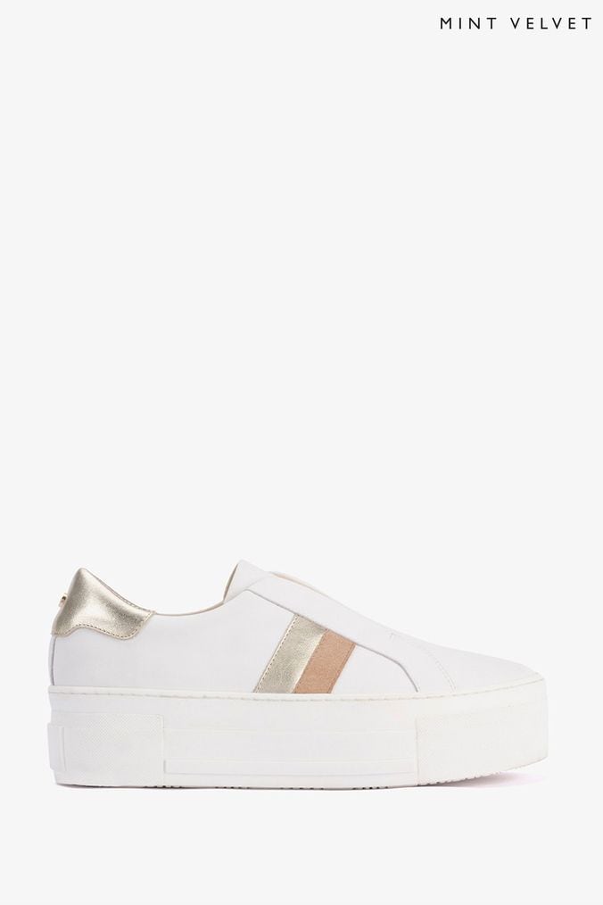 Mint deals velvet flatforms