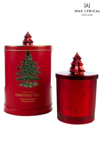 Wax Lyrical Red Christmas Tree Large Scented Candle (A71122) | £30