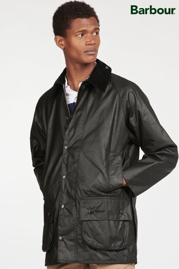 Barbour® Black Beaufort Wax Jacket (A71801) | £269