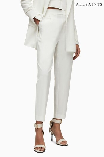 AllSaints Aleida White Trousers (A72708) | £99