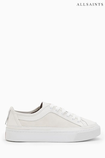 All Saints Milla White Sneakers (A72710) | £119