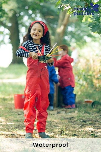 Muddy Puddles Recycled Originals Waterproof Dungarees (A73307) | £26 - £27