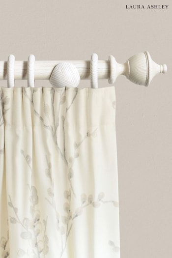 Laura Ashley White Haywood Curtain Pole (A74775) | £120 - £180
