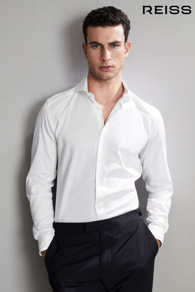 Cutaway collar outlet shirts uk