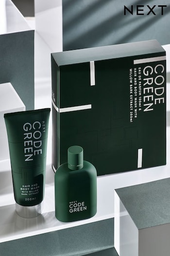Code Green 100ml Eau De Parfum Aftershave and 200ml Body Wash Gift Set (A76600) | £18