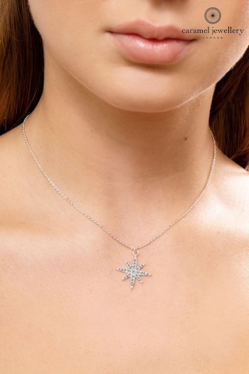 Caramel Jewellery London Silver Superstar Necklace (A77483) | £12