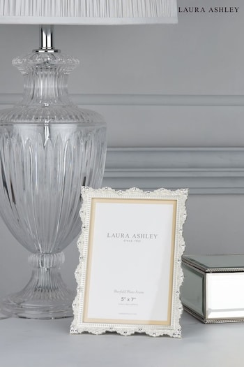 Laura Ashley Silver Sherfield Silver Plated Picture Frame (A77882) | £22