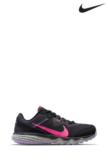 Nike Black/Pink Juniper Trail Running Trainers (A78477) | £73