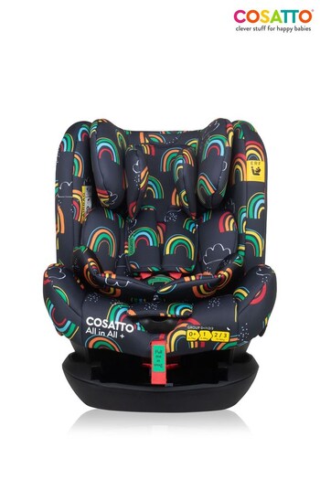 Cosatto Clear All In All Group 0123 Disco Rainbow Car Seat (A78860) | £250