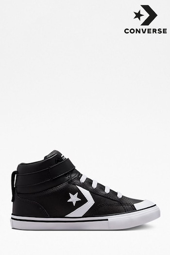 Converse Black/White Pro Blaze Youth Trainers (A79257) | £50