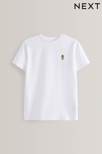White Stag Embroidered Short Sleeve T-Shirt (3-16yrs) (A79754) | £5.50 - £8.50