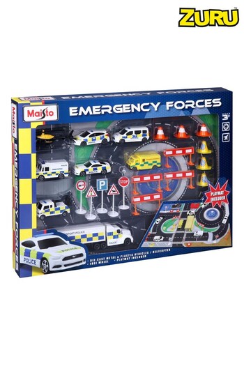 Zuru Fresh Metal Emergency Force Playset Inc Playmat (A81614) | £23