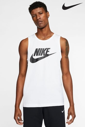 Nike dark White Sportswear Vest (A81679) | £23