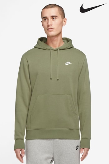 Nike Sage Green Club Pullover Hoodie (A81691) | £60
