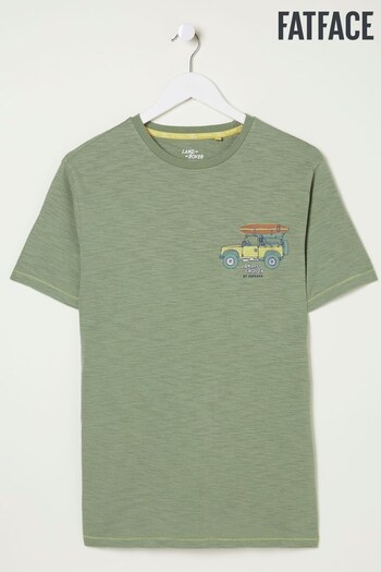 FatFace Green Land Rover Surf Trip T-Shirt (A81796) | £30