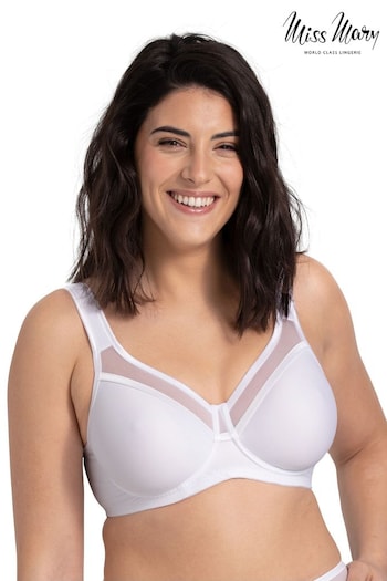 Miss Mary of Sweden White Sweet Senses Underwire T-Shirt Bra (A82285) | £52