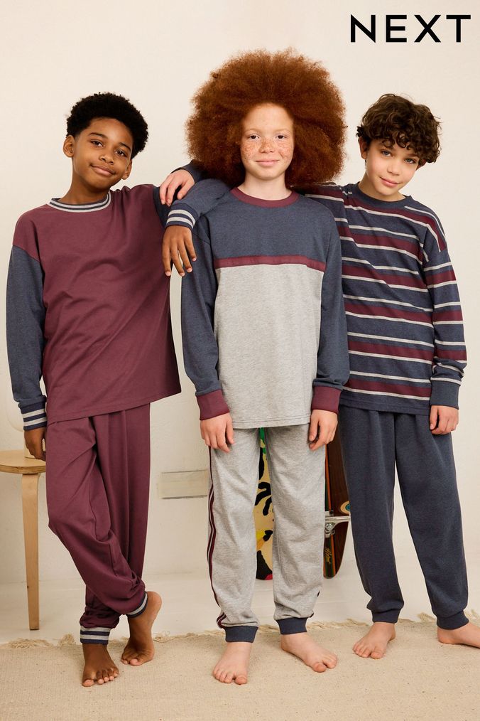 3 pack boys pyjamas sales