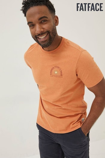 FatFace Orange Summer Surf T-Shirt (A82467) | £30
