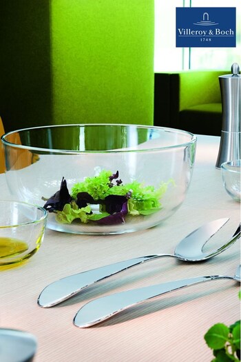 Villeroy & Boch Chrome Sereno XXL Salad Serving Set (A83179) | £52