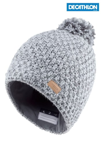 Decathlon Kids Grey Ski Hat (A83368) | £15