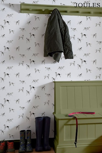 Joules Antique Creme Sketchy Dogs Wallpaper Wallpaper (A83699) | £48