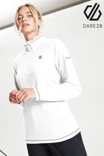 Dare 2b White Freeform II Lightweight Fleece (A84329) | £21