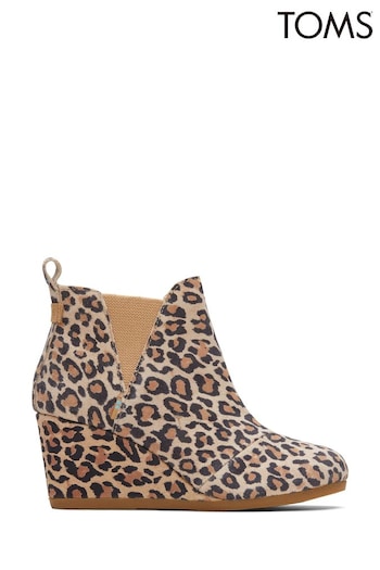 TOMS Tan Brown Kelsey Ankle Boots (A84753) | £75