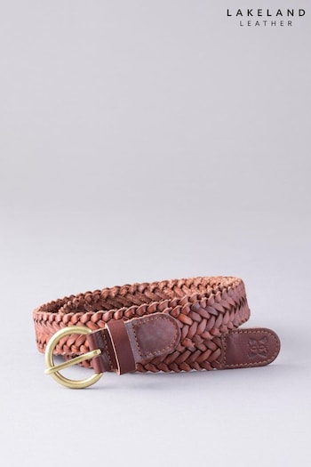 Lakeland Leather Waverton Leather Woven Belt (A84875) | £35