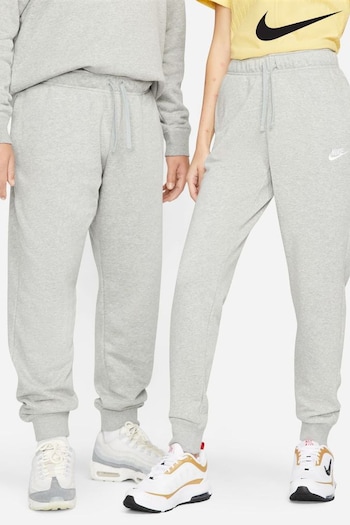 Nike Grey Club Mid Rise Standard Joggers (A84944) | £50