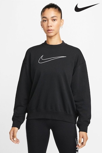 Nike Black Dri-FIT Get Fit Crew-Neck Sweatshirt (A85081) | £50