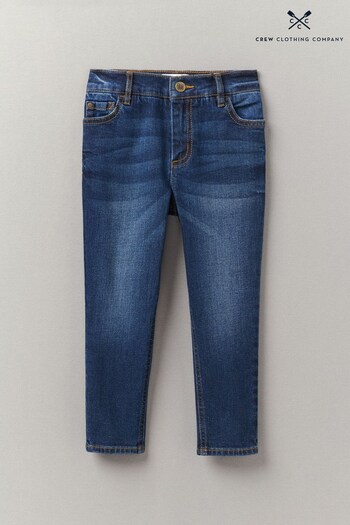 Crew confortable Clothing Company Blue Skinny Fit Jeans (A85373) | £24 - £28