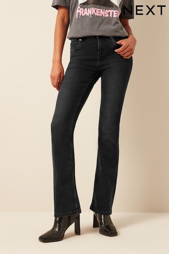 Washed Black Super Soft Bootcut Jeans (A85472) | £28