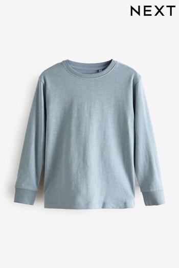 Icy Blue Long Sleeve Cosy T-Shirt (3-16yrs) (A85574) | £5 - £8.50