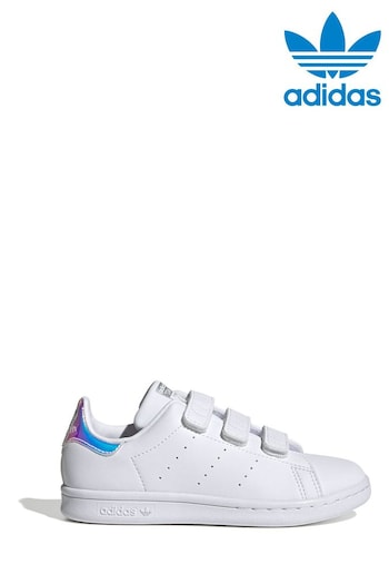 adidas Originals White Stan Smith Kids Trainers (A86441) | £45
