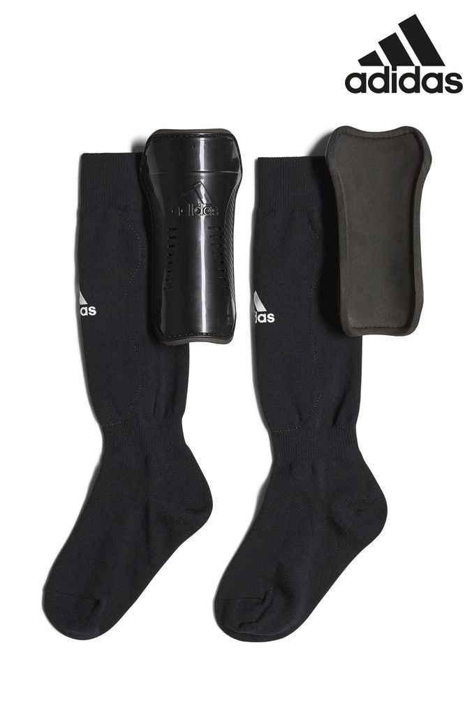 adidas Black Sock Guards Junior (A86755) | £12
