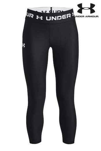 Under face Armour Black 7/8 Youth Leggings (A86965) | £26