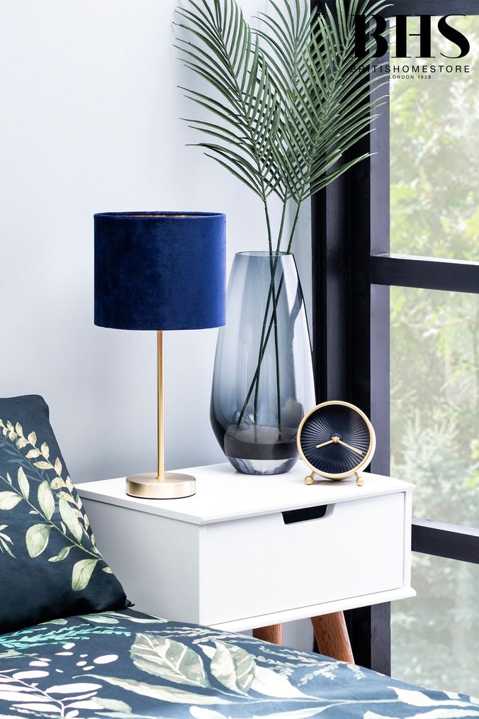 Buy Blue BHS Desk Table Lamps Homeware Lighting Online AspennigeriaShops