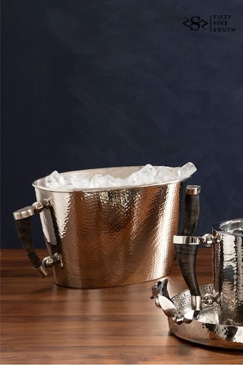 Fifty Five South Silver Haven Ice Bucket (A87638) | £68