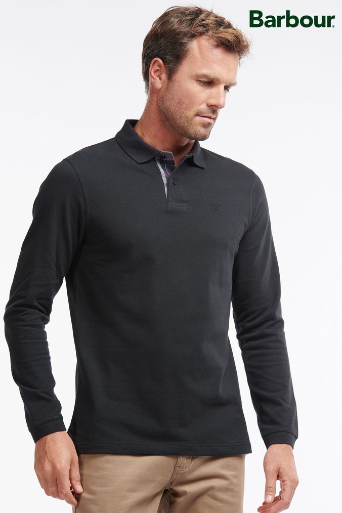 Mens Barbour Polo Shirts Plain Checked Polo Shirts Next UK